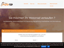 Tablet Screenshot of moto-top.de